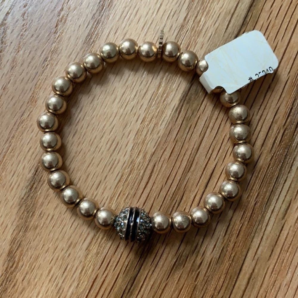 NWT Stunning Gold Diamond Bracelet